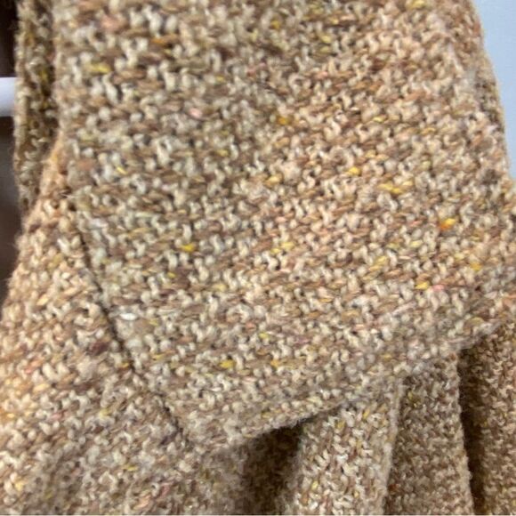 Vintage Boyne Valley Weavers Open Front Belted‎ Wool Alpaca Blend Jacket Size M - Picture 12 of 13